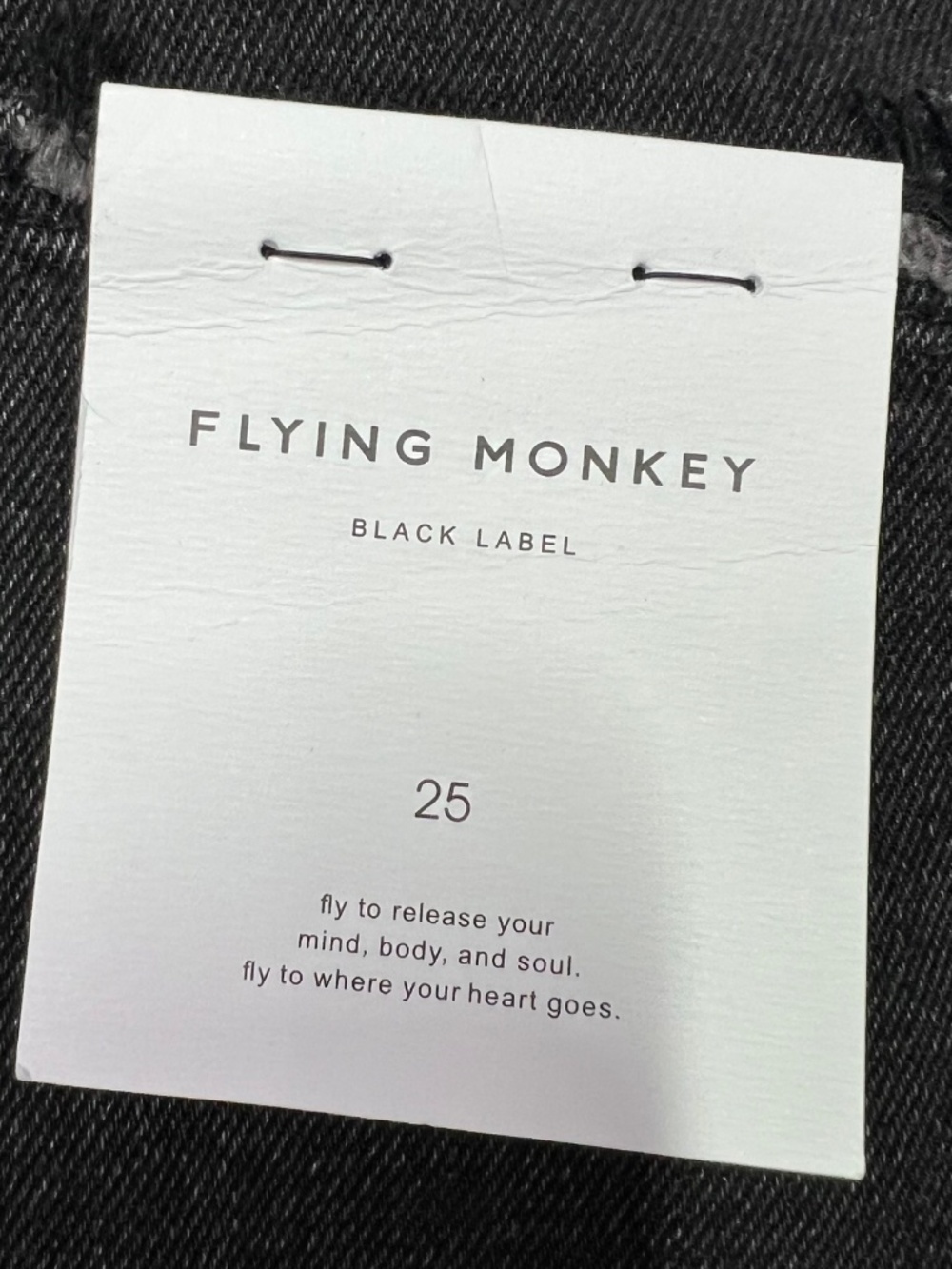 👖NWT🤩 |•FLYING MONEY•| Super High Rise Waist Straight Leg Jeans Size 25👖 - Picture 4 of 8